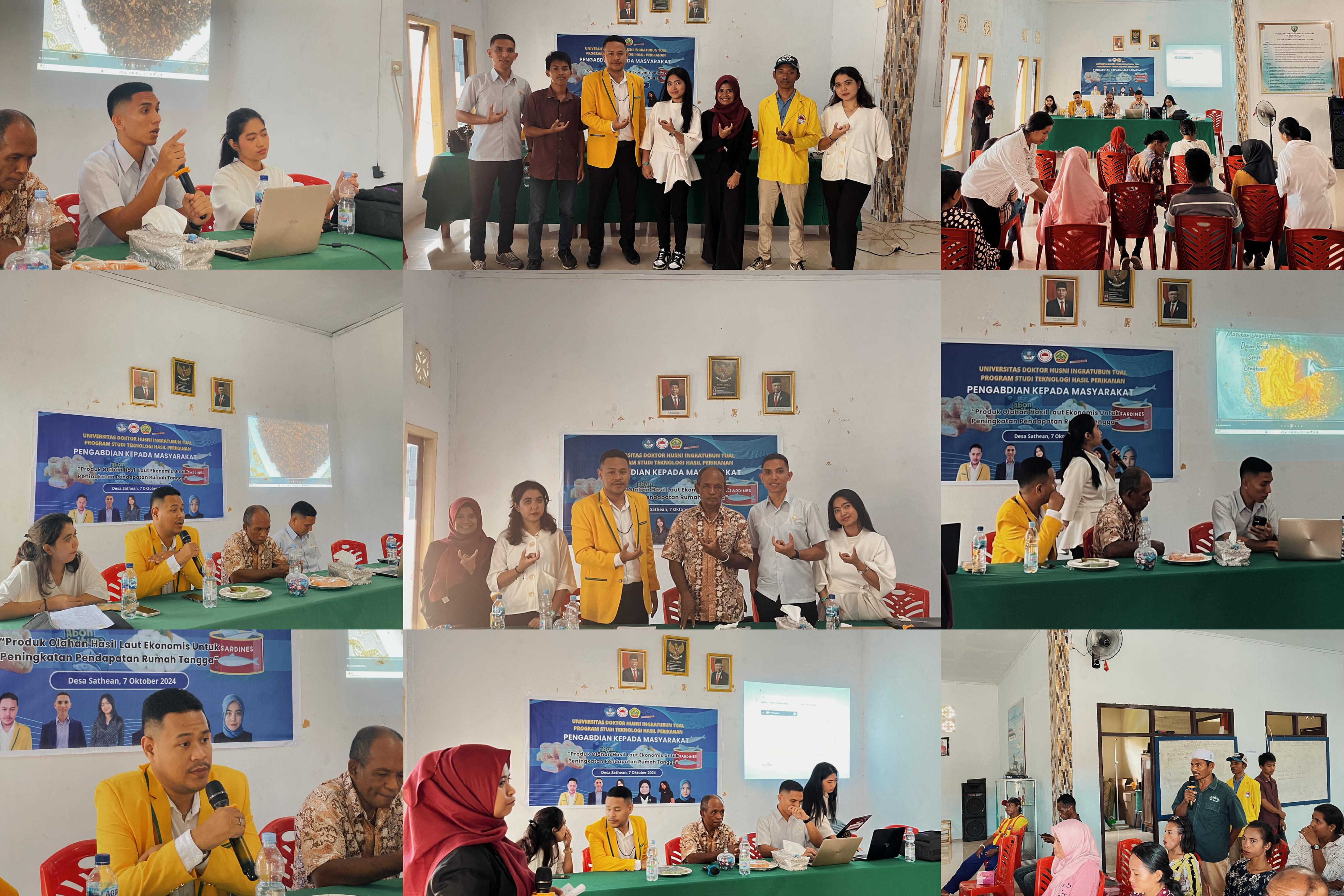 PENGABDIAN KEPADA MASYARAKAT FAKULTAS SAINS DAN TEKNOLOGI OHOI SATHEAN 2024